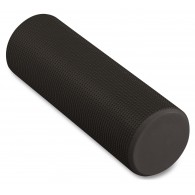 Ролик массажный для йоги INDIGO Foam roll IN021 45*15 см Черный