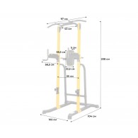 Турник-брусья DFC Power Tower G250